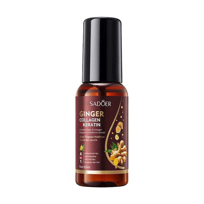 Олія для волосся Sadoer Ginger Polygonum Multiflorum Nourish Hair Care Oil, 60 мл