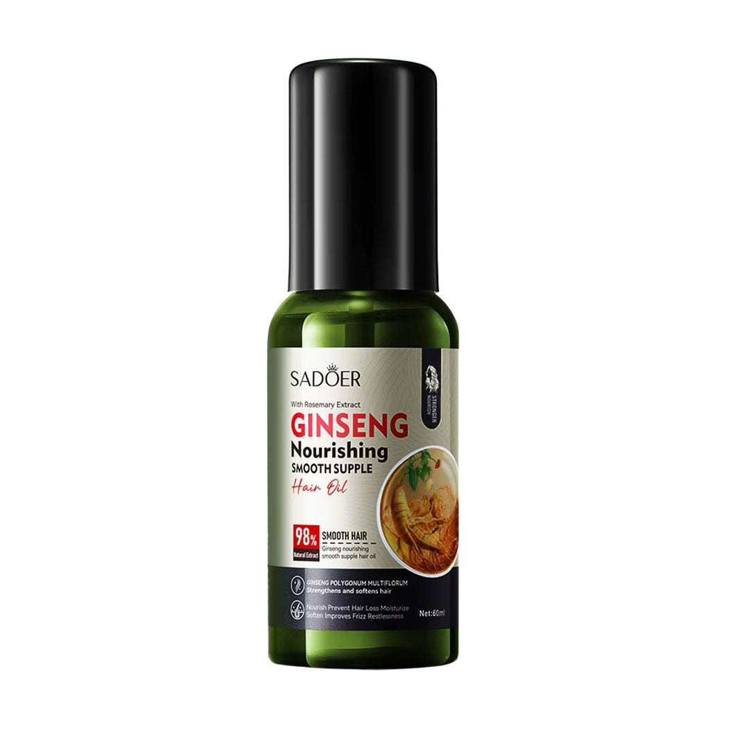 Олія для волосся Sadoer Ginseng Nourishing Smooth Supple Hair Oil, 60 мл